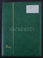 Magyarország postatiszta gyűjtemény gondosan kezelve és tárolva 1946-1960 24 lapos A4 berakóban, ben...