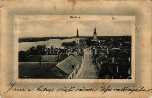1912 Ráckeve, látkép, utca, templomok. "Ideal" W.L. Bp. 302. Pilliser könyvnyomda kiadása ...
