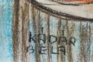 Kádár Béla jelzéssel: Akt. Vegyes technika, papír, 42x29,5 cm