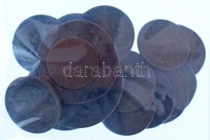 1790-1868. 25db-os, főképp gyenge állapotú Habsburg Cu krajcártétel T:F-G