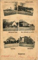 1930 Majosháza, Fő utca, Református templom és lelkészlak, Csöpögő csárda, Községháza, tanítólak, sz...