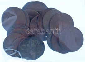 1800-1812. 1kr Cu "I. Ferenc" (20db) T:F-G