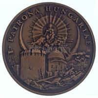 Bozó Gyula (1913-2004) 1986. "Patrona Hungariae / 300 éve szabadult fel Pécs a török hódoltság alól 1543-1686" kétoldalas bronz emlékérem (70mm) T:AU