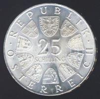 Ausztria 1968. 25Sch Ag "Lukas von Hildebrandt" T:1- apró ph