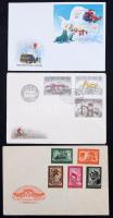 Főleg bélyegzés nélküli FDC-k kis tétel