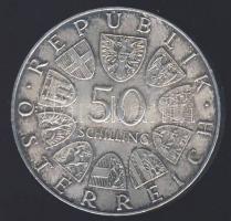 Ausztria 1973. 50Sch Ag "Theodor Körner" T:2/3+ apró ph