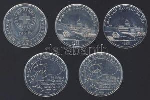 2005-2006. 5Ft "1956" (2x) + "Gyermekmentő Sz." (2x) + "Vöröskereszt" (1x) T:2+,2