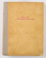 Ligeti Lajos: Az ismeretlen Belső-Ázsia. Bp., é.n., Athenaeum, 359+1 p. + 6 (fekete-fehér fotók) t. Oldalszámozáson belül két egészoldalas térképpel illusztrált. Kiadói félvászon-kötés, kopott, foltos borítóval.