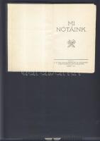Tóth Alajos: Mi nótáink- bányász nótáskönyv, kiadja a M. Kir. Bányamérnöki és Erdőmérnöki Főiskolai ...