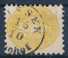 1864 2kr sárga "(S)ISSEK (BAH)nhof""