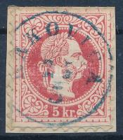 1867 5kr kék / blue "RAKOVICA" (Gudlin 800 pont)