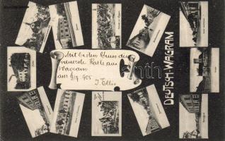 Deutsch Wagram mit Bahnhof