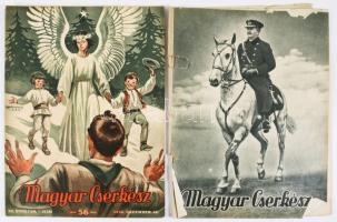 1938 A Magyar Cserkész magazin teljes évfolyama 21 db szám, jó állapotban