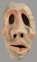 Brutalista kerámia maszk, 22x14 cm