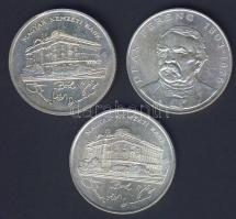 1992-94. 200Ft Ag "MNB" (2x) + "Deák" (1x) T:1-,2-