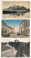 15 db RÉGI főleg történelmi magyar város képeslap / 15 pre-1945 mainly Hungarian town postcards