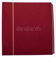 Schaubek előnyomott magyar album 1970-1979 használatlan, csavaros albumfedéllel