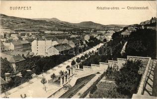 1927 Budapest I. Krisztinaváros látképe (EB)