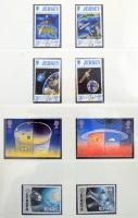 Europa CEPT gyűjtemény 1990-1992 + 2003-2005 előnyomott albumlapokon, rugós borítóban (Mi EUR 1.960....