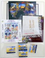 Europa CEPT gyűjtemény 1990-1992 + 2003-2005 előnyomott albumlapokon, rugós borítóban (Mi EUR 1.960....