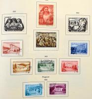 Szinte új állapotú KABE előnyomott albumlapok 1871-1964, enyhén használt KABE rugós borítóban, benne...