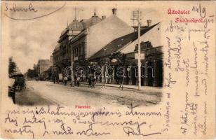 1900 Szolnok, Piac tér, üzletek (EK)