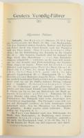 (Velence útikönyv) Geuters Führer - Venedig. Darmstadt, 1908. Geuter. Szövegközti képekkel és egy ki...