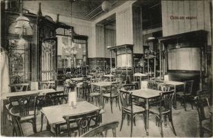 1911 Budapest VIII. Café Magyar Szalon Kávéház az Üllői út felől, belső. Tulajdonos Jakobovics és Fi...