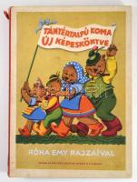 Tányértalpú Koma új képeskönyve. Róna Emy rajzaival. Bp., Singer és Wolfner. Félvászon kötés, gerinc sérült, kopottas állapotban.