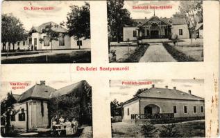 1907 Szatymaz, Dr. Kern nyaraló, Endrényi Imre nyaraló, Vas Károly nyaraló, Prokisch nyaraló, villák...