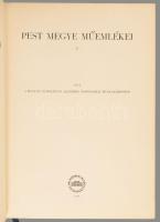 Pest megye műemlékei I-II. kötet. Írták Aggyházy Mária, Bán Attila et alii. Magyarország Műemléki To...