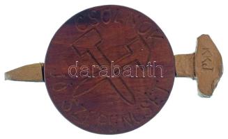 2021. "Sínszeg Díj / A bányászhagyományok támogatásáért / Csolnok - Jó szerencsét" öntött ...