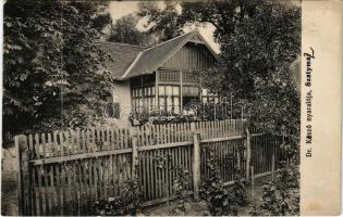 1916 Szatymaz, Dr. Kószó nyaralója, villa (EK)