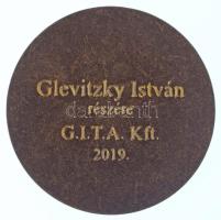 2019. "OMBKE (Országos Magyar Bányászati és Kohászati Egyesület) 1892" egyoldalas bronz em...