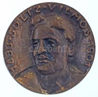 2008. "Soltz Vilmos 1833-1901 / Országos Magyar Bányászati és Kohászati Egyesület" bronz emlékérem névre szólóan gravírozva, díszdobozban (66mm) T:AU