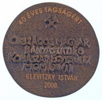 2008. "Soltz Vilmos 1833-1901 / Országos Magyar Bányászati és Kohászati Egyesület" bronz e...