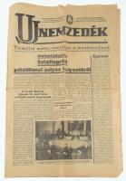 Uj Nemzedék 1942 október 22-i száma, címlapon Sztálingrád helyzetéről.