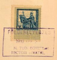 1919 Bp., Lukcsics Pál (1892-1936) történetíró, tanár filozófiai doktori oklevele, rajta Moravcsik E...