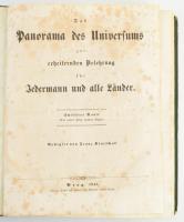 Das Panorama des Universums. Redigirt von Franz Klutschak.12. Kötet Prag, Haase 1845., IV. 384p. 24 t acélmetszetek. Aranyozott félvászon kötésben