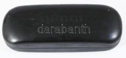 Vintage női Gucci napszemüveg bőr tokkal (tok belül kissé sérült)