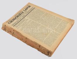1927 Csendőrségi Lapok. XVII. évf. 5-20. szám. 1927 március 1 - október 15. Szerk.: Pinczés Zoltán s...