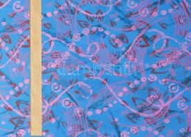 Győrffy Sándor (1951-): Csillámok No. 1, 2006. Akril, farost, jelzett a hátoldalán. 51×61,5 cm. Fake...