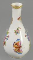 Herendi Viktória mintás váza. Jelzett, hibátlan, m: 15,5 cm