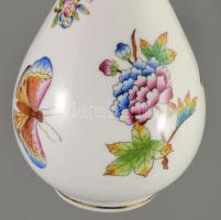 Herendi Viktória mintás váza. Jelzett, hibátlan, m: 15,5 cm