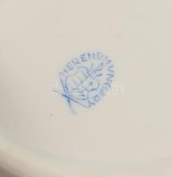 Herendi VBO mintás tálka, jelzett, kopással, 11x9 cm