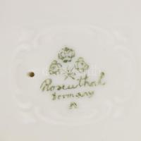 Rosenthal pillangó. Jelzett, kézzel készült, hibátlan, 9x8 cm