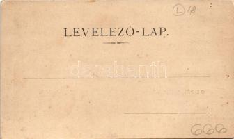 Ada Kaleh (Orsova), Török bazár, Duna részlet. Jäger Alfred kiadása / Turkish bazaar, Danube riversi...