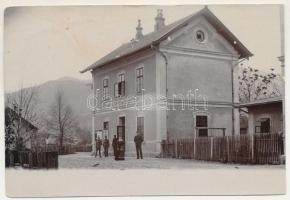 1899 Zenica, K. und K. Militär-Post und Telegrafen-Amt / post office, K.u.k. soldiers. photo + &quot...