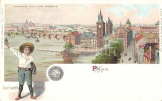 Leonhardi Tint with Praha Old Town litho