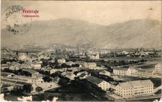 1899 Trebinje, Totalansicht. Verlag von Todor T. Petrovic / general view (EM)